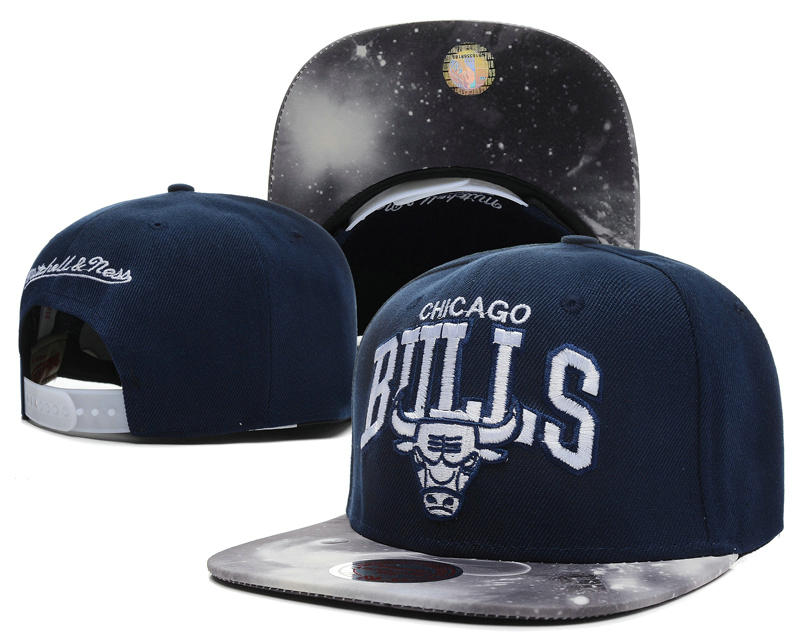 Chicago Bulls D.Blue Snapback Hat SD